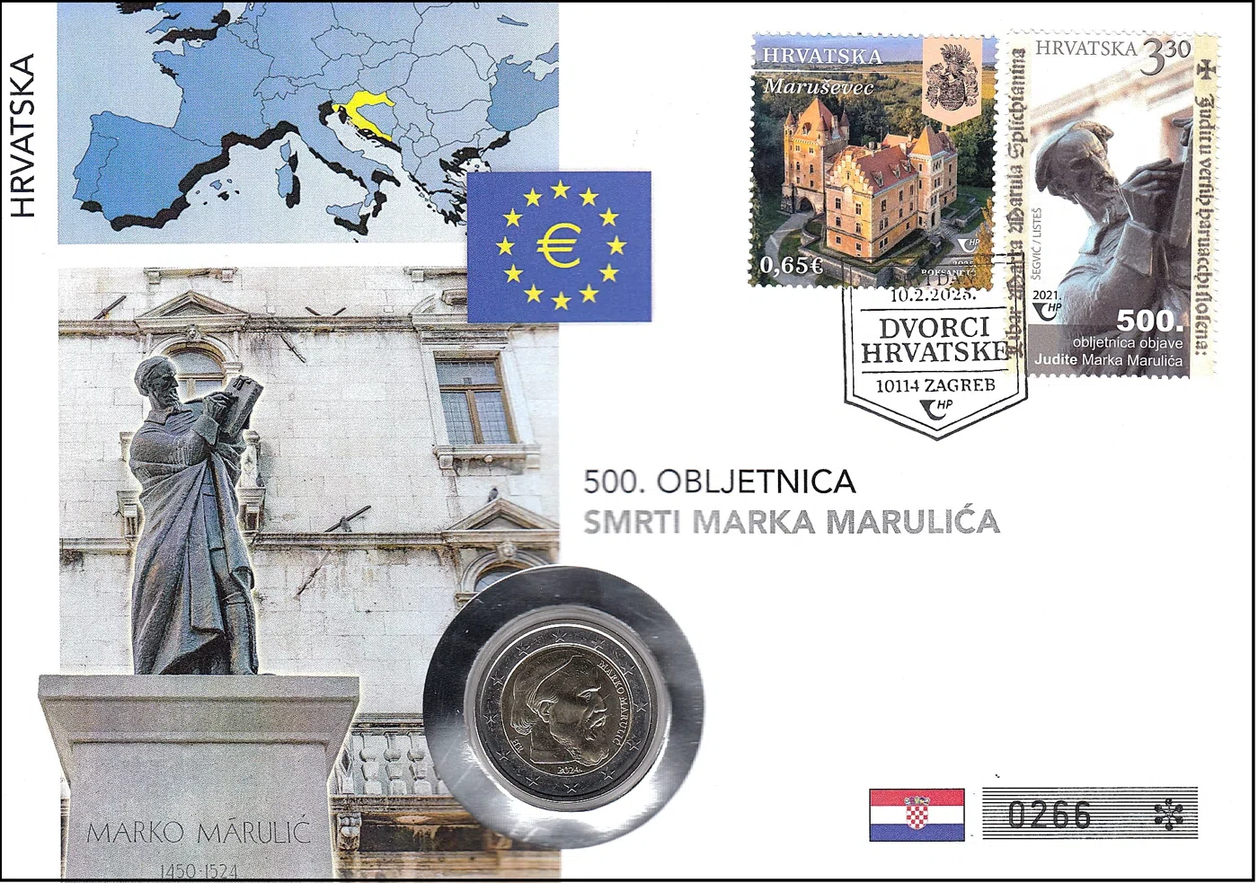 500. OBLETNICA TRAJNE ZAPUŠČINE MARKA MARULIĆA